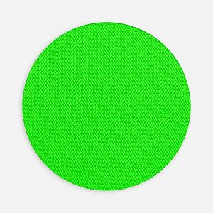 Наклейка тканевая Lunga Round, M, зеленый неон