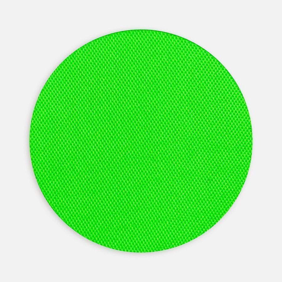 Наклейка тканевая Lunga Round, M, зеленый неон