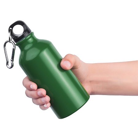 Бутылка для воды TIRON MATT 400мл. Зеленая 6151.02