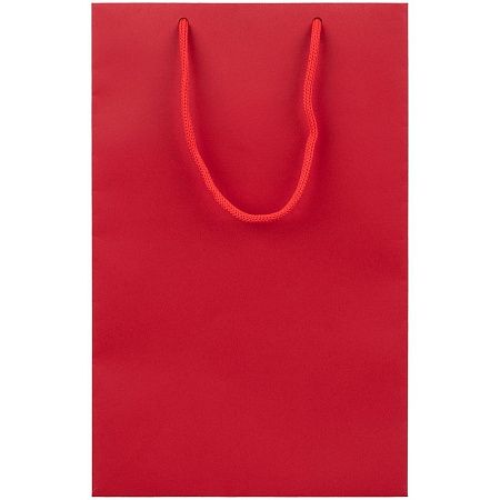 Пакет бумажный Porta S, вертикальный, красный