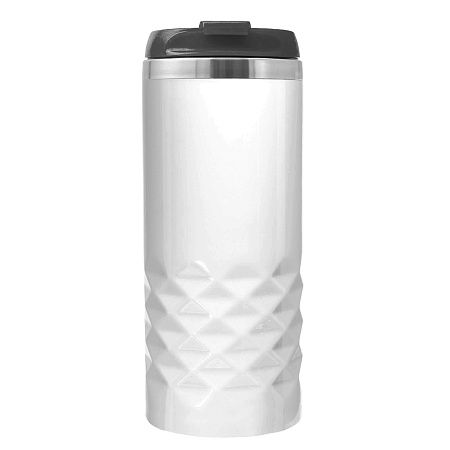 Термокружка NEXT WHITE 350мл. Белая с черной крышкой 6042.08