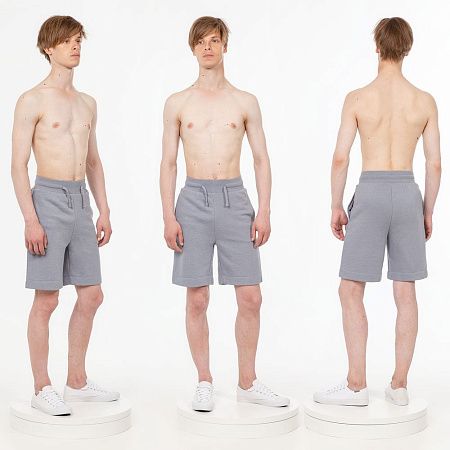 Шорты J3, серые, размер XL/2XL
