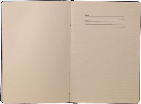 Блокнот А5 NIKA soft touch в линейку, цвета в ассортименте