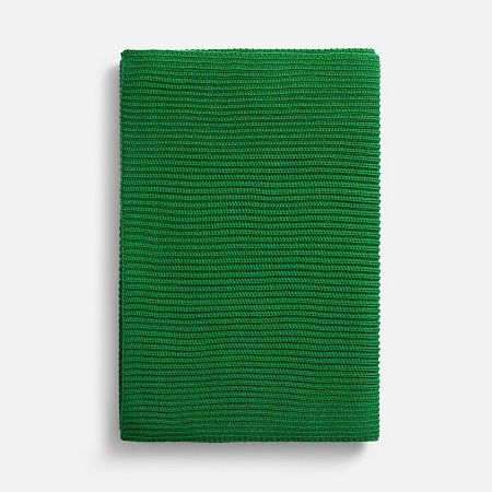 Шарф Nobilis Mono, ярко-зеленый