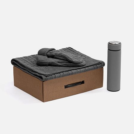 Набор Wintrish, серый меланж, размер S/M