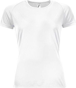 Футболка женская Sporty Women 140, зеленое яблоко под нанесение