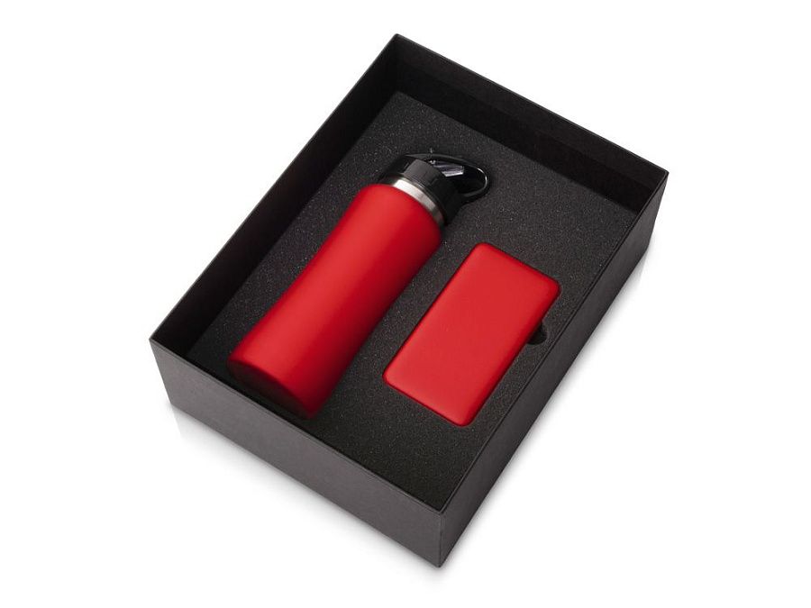 Подарочный набор «COLOR IT» с бутылкой для воды и повербанком 