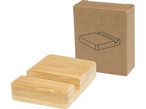 Подставка для телефона бамбуковая «Ebla», цвет: коричневый