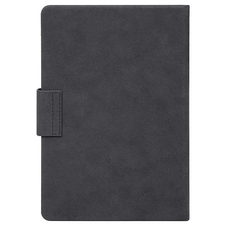 Ежедневник Alfa Garda Nuba А5, черный, недатированный, в твердой обложке в сливбоксе