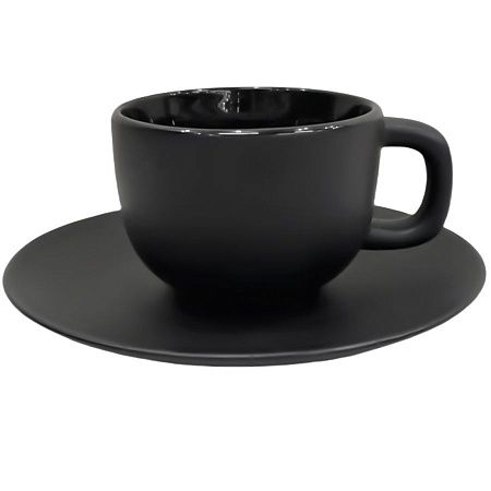 Чайная пара Frozen, чёрная