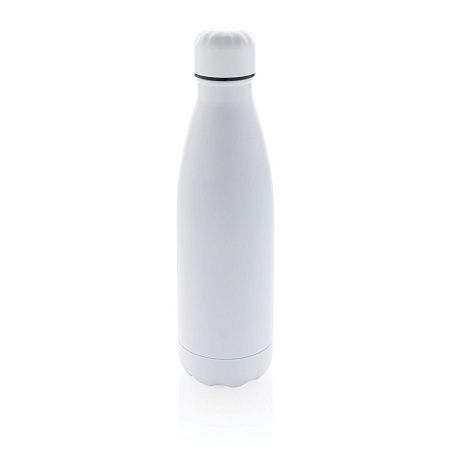 Вакуумная бутылка из нержавеющей стали с крышкой в тон 500 мл
