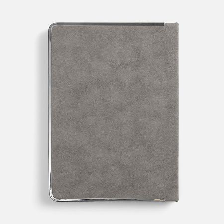 Ежедневник Metal Frame на заказ, датированный, серый