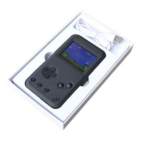 Внешний аккумулятор "Retro Game Player" с играми, 10 000 mAh, белый