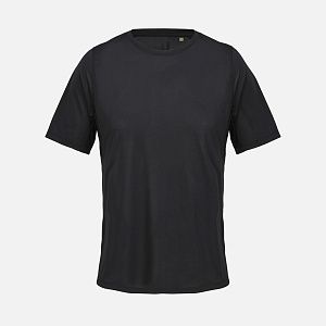 Футболка спортивная унисекс Storm, черная под нанесение