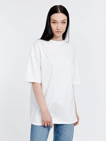 Футболка оверсайз унисекс Big Haul, молочно-белая, размер S