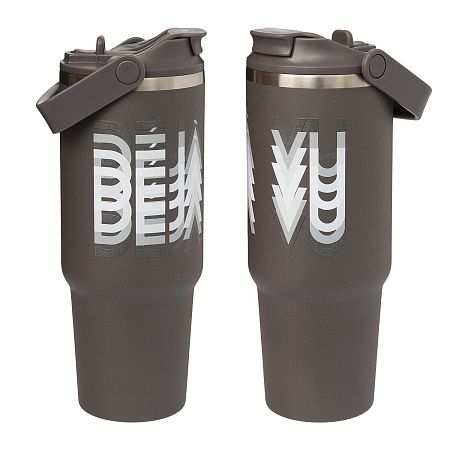 Термокружка вакуумная Montana, серая