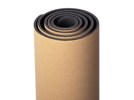 Пробковый коврик для йоги и фитнеса «Namaste»