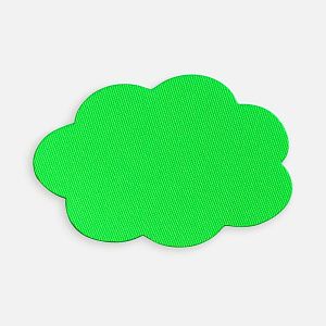 Наклейка тканевая Lunga Calum, L, зеленый неон