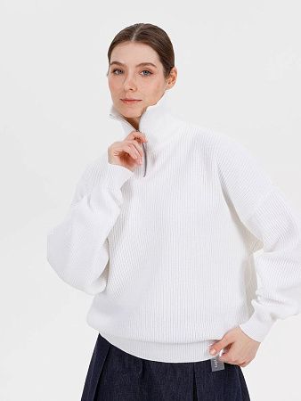 Джемпер Siluetti Birne, молочно-белый, размер L/XL