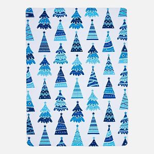 Флисовый плед Imaginario, синий