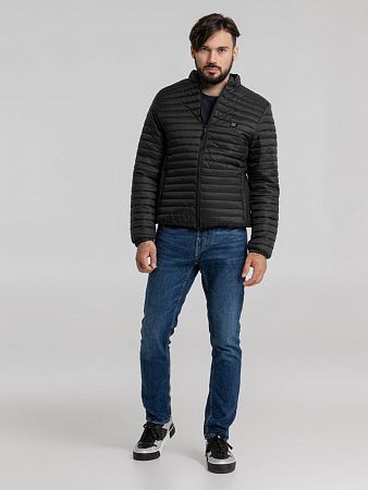 Куртка с подогревом Thermalli Meribell, черная, размер XXL