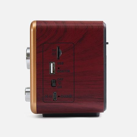 Bluetooth-колонка с радио Listenberg, коричневая