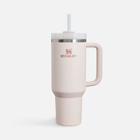 Термокружка Quencher H2.0 1180 с трубочкой, розовая