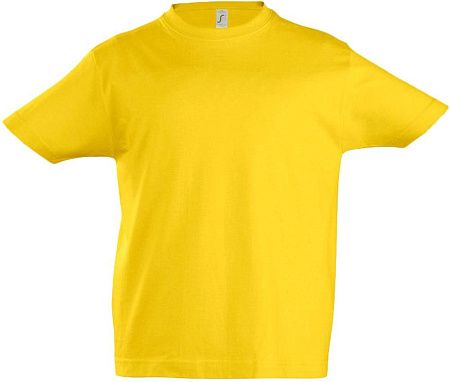 Футболка детская Imperial Kids 190, желтая, размер 10 лет (130-140 см)
