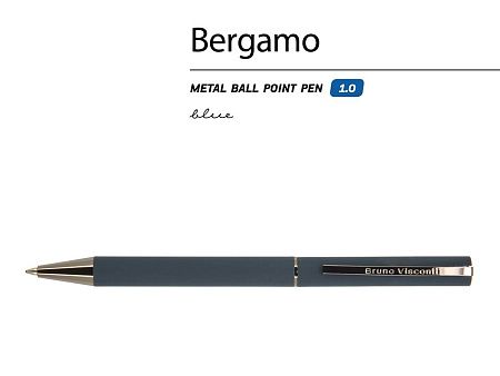 Ручка металлическая шариковая «Bergamo»
