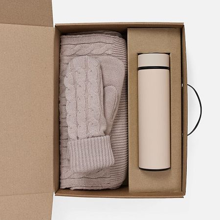 Набор Wintrish, бежевый меланж, размер S/M