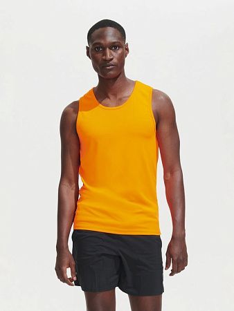 Майка мужская Sporty TT Men, оранжевый неон, размер XXL