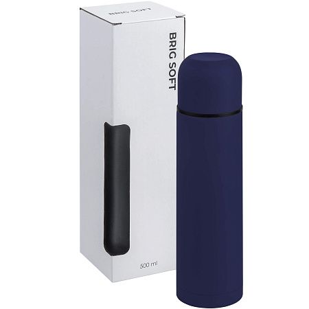 Термос BRIG SOFT 500мл. Темно-синий 6220.14
