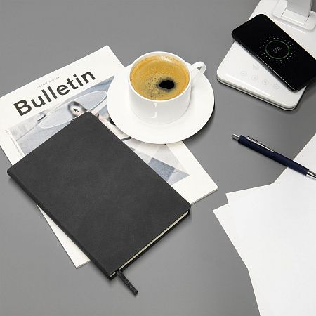 Ежедневник Stella недатированный с магнитом на обложке, бирюзовый