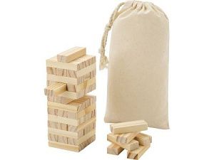 Деревянная игра «Jumble», натуральный, цвет: натуральный