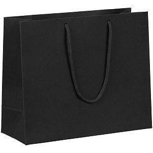Пакет бумажный Ample Plus S, черный