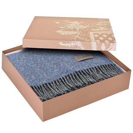 Плед Arequipa, серо-голубой