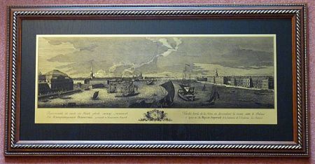 Гравюра "Панорама СПб (К)"