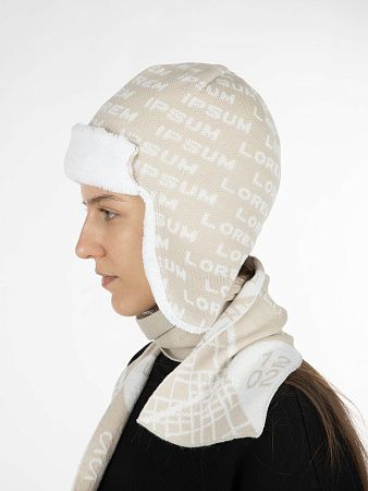 Шапка на заказ Tricksy Vesh, полушерсть