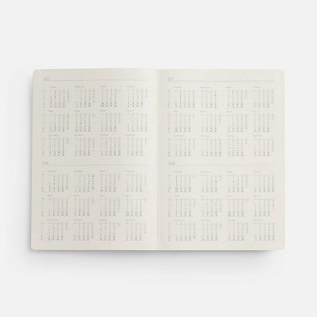 Ежедневник Urban Hard, недатированный, серый