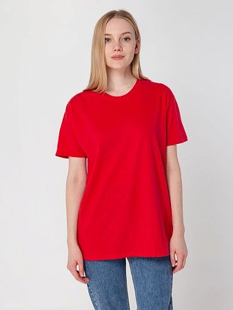 Футболка унисекс Regent 150, красная, размер 4XL