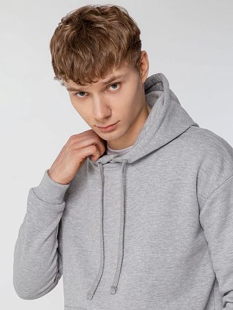 Худи Kirenga 2.0 Heavy, ver. 2, серый меланж, размер L