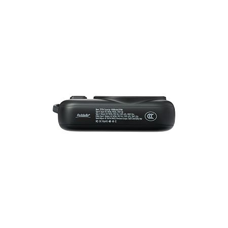 Внешний аккумулятор 3С 10000mAh с функцией беспроводной зарядки 15W, черный