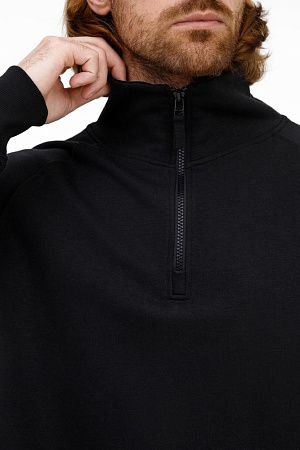 Толстовка унисекс S3, черная, размер XS/S