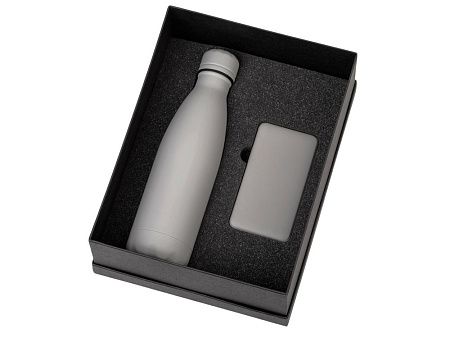 Подарочный набор «COLOR IT» с термобутылкой и повербанком