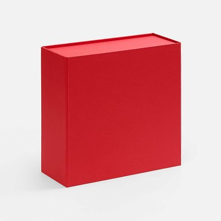 Коробка складная Quadra Fold, красная
