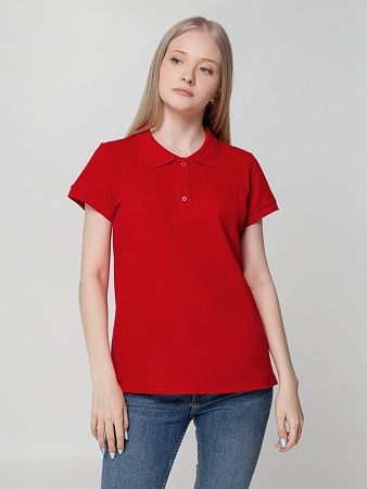 Рубашка поло женская Virma Lady, красная, размер S