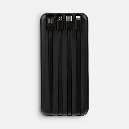 Аккумулятор Omni Qi 10000 мАч, ver.2, черный