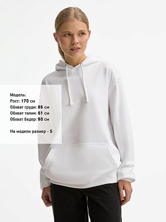 Худи унисекс Condor, белое, размер XXL