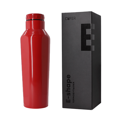 Термобутылка для напитков E-shape