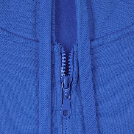 Толстовка на молнии с капюшоном Siverga Heavy 2.0, ярко-синяя, размер S